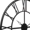 Atmosphera Créateur d'intérieur® Große schwarze Metalluhr - Produktbild-Vorschau 2