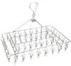 Solidchoice - Cintre en métal avec 50 pinces et crochet Voir les images du produit 1