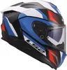 LS2 FF817 Challenger II Viper Helm, weiß/blau/rot, L Produktbild-Vorschau 3