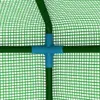 vidaXL Serra con struttura in acciaio 0,5 m² 1x0,5x1,9 m Anteprima dell’immagine prodotto 9