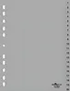 Durable 6522 Indice a 10 numeri - PP, 1 - 20, grigio, A4, Anteprima dell’immagine prodotto 1