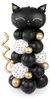 Kätzchen-Ballonbouquet, Schwarz, 83x140cm Produktbild-Vorschau 1