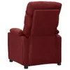 vidaXL Massagesessel Weinrot Stoff Produktbild-Vorschau 11
