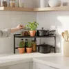 DanDiBo Eckregal Küche Küchenregal Arbeitsplatte 55x55 cm Produktbild-Vorschau 12