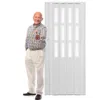 Drzwi Harmonijkowe St13 Białe 85 x 203 cm Podgląd zdjęcia produktu 1