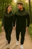 Herren Jogginganzug | Freizeitanzug 984 Schwarz Oliv L Produktbild-Vorschau 8