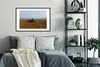 MuchoWow® Gerahmtes Poster Traktor - Blau - Nebel 90x60 cm Produktbild-Vorschau 2