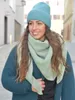 styleBREAKER Uni Strickmütze mit Rippenmuster und breiter Produktbild-Vorschau 3