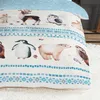 Traumschlaf Flanell Bettwäsche Hirsche Eule Hase 135x200 cm Produktbild-Vorschau 4