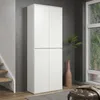 trendteam Nevada Mehrzweckschrank 4-türig Weiß, B/H/T ca. Produktbild-Vorschau 4