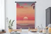 MuchoWow® Wandteppich Wandbehang Strand - Retro - Meer Produktbild-Vorschau 3