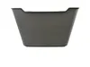 A gray storage box is shown against a white background. Produktbild-Vorschau