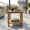 Beistelltisch IOWA - ca. 45x45x45 cm - Holz Akazie geölt Produktbild-Vorschau 4