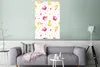 MuchoWow® Poster Obst - Aquarell - Muster 80x120 cm - Produktbild-Vorschau 5