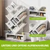 YITAHOME Bücherregal, Boden Stehendes Bücherregal mit Produktbild-Vorschau 4