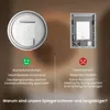 KUTAS – Runder LED Badezimmerspiegel 60 cm – Anti-Beschlag Produktbild-Vorschau 6
