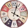 vidaXL Orologio da parete vintage colorato 30 cm Anteprima dell’immagine prodotto 1