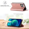 iPhone 14 Pro Hülle, Standfunktion Kartenfach Wallet Leder Produktbild-Vorschau 3