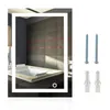 LED Badspiegel 50×70cm Badezimmerspiegel Touch-Schalter mit Produktbild-Vorschau 5
