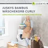 Juskys Bambus Wäschekorb Curly 72 Liter Braun — Podgląd zdjęcia produktu 7