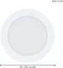 EGLO 33213 LED-Panel Deckenleuchte Crosslink FUEVA-C weiss Produktbild-Vorschau 9