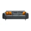 BEAUTYSOFA | 3-Sitzer Sofa VENEZIA Samtstoff Dunkelgrau – Produktbild-Vorschau 2