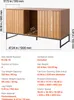 SucceBuy Katzenschrank, 1200x450x665 mm, mit Kratzmatte und Produktbild-Vorschau 7