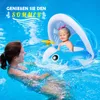 Baby Schwimmring mit Sonnendach Schwimmring für Kleinkinder Produktbild-Vorschau 8