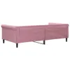 vidaXL Tagesbett Rosa 100x200 cm Samt Produktbild-Vorschau 5