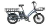 20 Zoll Elektrofahrrad mit Kindersitze Vorderkorb E Bike Produktbild-Vorschau 3