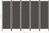 divisorio 5 pezzi antracite 250x180 cm Anteprima dell’immagine prodotto 5