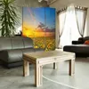 Paravent - Raumteiler Sunflower Sunset - Dekorativer Produktbild-Vorschau 3