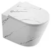Wand-WC Set Nakia Tiefspüler ohne Spülrand kurz weiß Produktbild-Vorschau 2