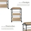 tectake® Servierwagen Worcester 65 x 41,5 x 87 cm Produktbild-Vorschau 3