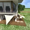 Sonnensegel 5x5x5m dreieckig HDPE - luftdurchlässig - Produktbild-Vorschau 6