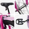 vidaXL Kinderfahrrad 20 Zoll für 6-11 Jahre alt Dunkelrosa Produktbild-Vorschau 3