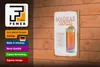 Holzschild Rezept Madras Cocktail Recipe Vodka 12x18 cm Produktbild-Vorschau 4
