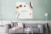 MuchoWow® Poster Sonnenbrille - Tropical - Hut 75x75 cm - Produktbild-Vorschau 5