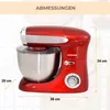 Syntrox Germany Teigknetmaschine Snilex 1300W 6,5L mit Produktbild-Vorschau 6
