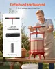 VEVOR Manuelle Beerenpresse 18 L, Weinpresse und Obstpresse Produktbild-Vorschau 3