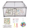 Laufstall Baby mit Matratze, Laufgitter Baby 120x120cm, Produktbild-Vorschau 1