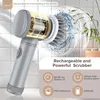 Elektrische Reinigungsbürste, elektrischer Schrubber mit 6 Produktbild-Vorschau 5