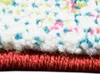 A close-up view of the texture of two stacked rugs. Podgląd zdjęcia produktu