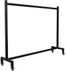 Porta abiti Gisborne, 150x38x120 cm, nero Anteprima dell’immagine prodotto 4