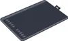 A digital drawing tablet is shown from a slightly elevated angle against a white background. Produktbild-Vorschau