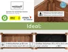 needs&wants® Hochbeet aus Holz für Garten Balkon Terrasse, Produktbild-Vorschau 2