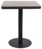 vidaXL Bistro stůl tmavě hnědý 60x60 cm MDF Náhled obrázku produktu 1