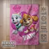 Coperta in pile dei Paw Patrol, coperta di coccole rosa 100 Anteprima dell’immagine prodotto 3