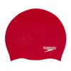 Speedo Plain Moulded Junior Badekappe Rot  Rot One Size Produktbild-Vorschau 7