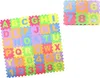Pěnové puzzle 36 ks čísla a písmena Náhled obrázku produktu 1